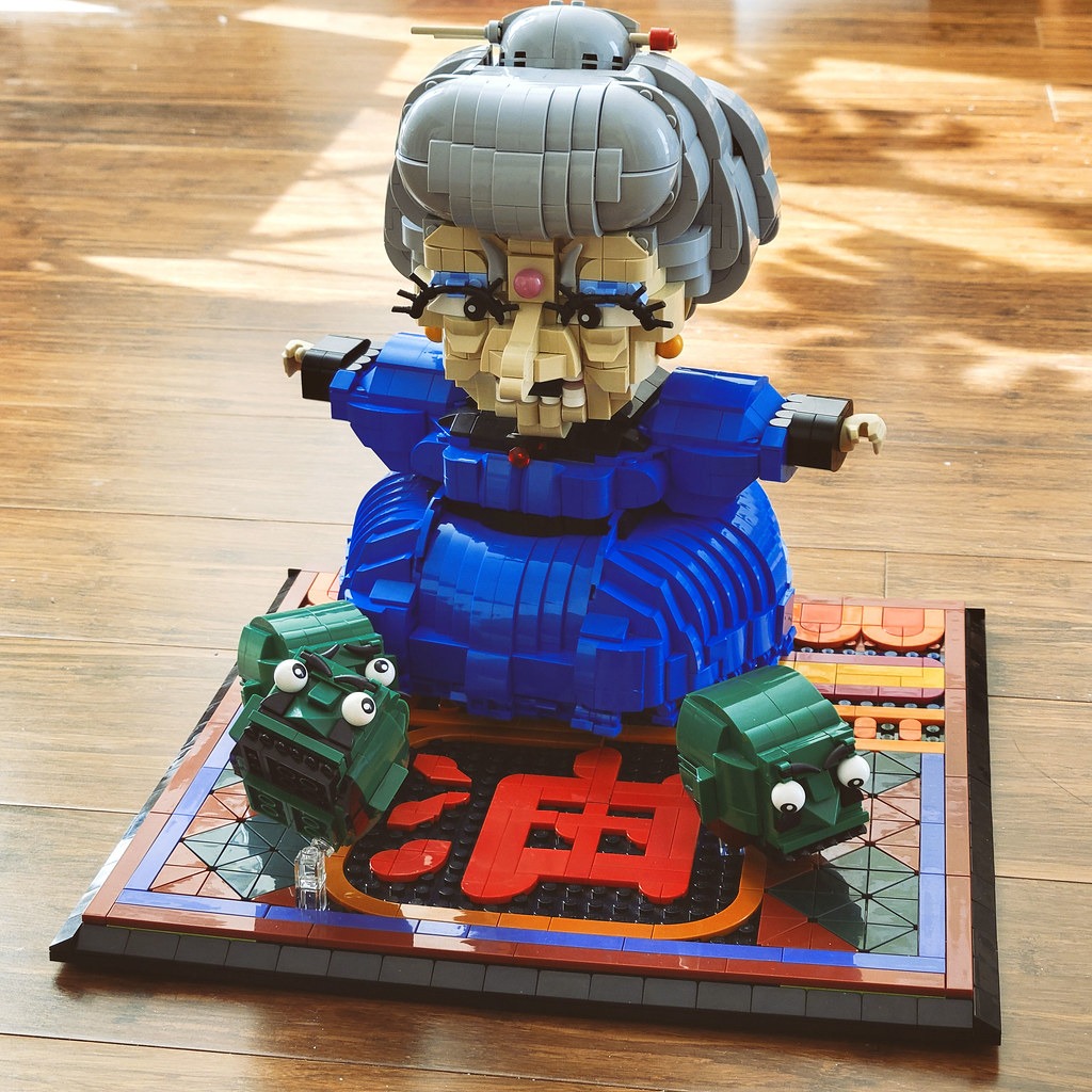 Yubaba (Spirited Away) will be displaying at Brickvention 2026!!